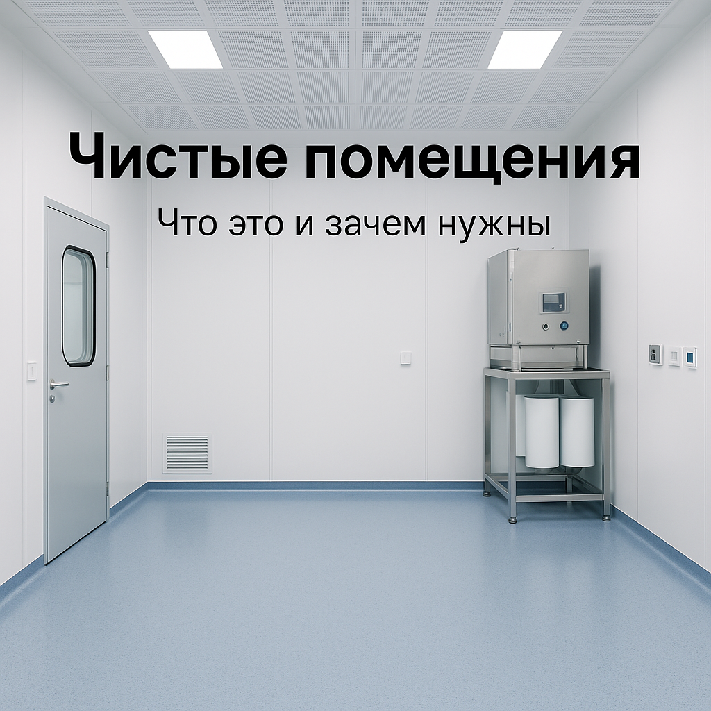 Чистые помещения: проектирование, стандарты и эксплуатация